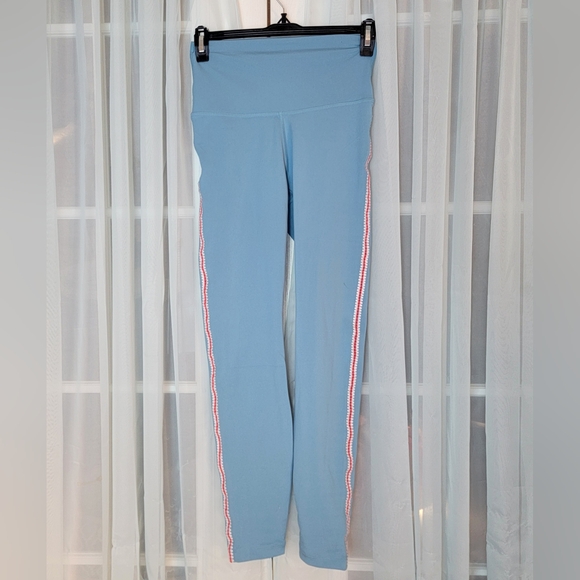 Nike Pants - Nike Womens Small Crochet Trimmed 7/8 High Waist Leggings Sportswear Boho